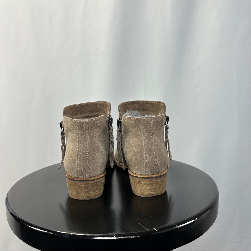 Dolce Vita Booties Tan Suede Ankle Boots Size 8.5 - Picture 4 of 8